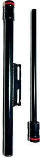 Huims Safety Single Rod Leg Guard Crash Guard Black Heavy for - All Hero Splendor