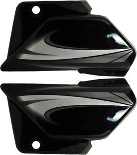SHREE Splendor plus black grey Bike Crash Guard