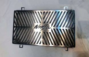 ABC Radiator Guard For Kawasaki Ninja 300 / Ninja 250 | Stainless Steel Brushed | Bike Radiator Guard