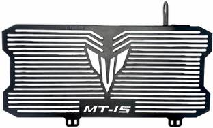 Vagary BLACK YAMAHA MT 15 RADIATOR GRILL Bike Radiator Guard