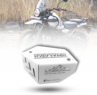 PHANTOM Front Disk Brake Master Cylinder for Himalayan 450 White Bike Crash Guard