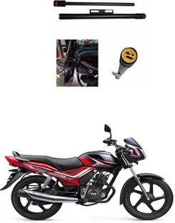 E-Shoppe NEW STYLISH HEAVY SINGLE ROD OPEN LEG GUARD FOR Star City Plus Bike Crash Guard