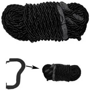 OBEROI'S TRADERS Bullet Nylon Leg Guard Rope / Crash Guard Rope, 28 Meter Extra Long