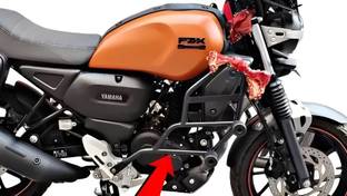 VTN THANOS FZ X Heavy Quality Metal Crash Guard with Slider Compatible for Yamaha FZ -X