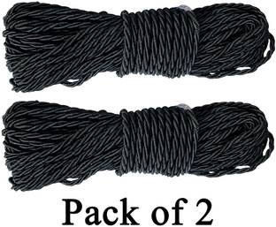 VPRS Leg Guard Rope Pack of 2 Bike Crash Guard Rope Black(Universal For Bike)