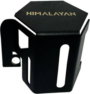Vagary Rear Disc Oil Container Fluid Cap For RE Himalayan BS 3 TO 6 Bike Crash Guard
