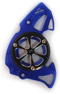 acube mart CNC Front Chain Sprocket Cover For R15 V3, MT 15 blue Bike Chain Guard