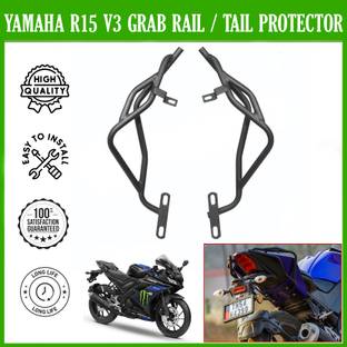 DAZZRIDE Best Quality Tail Protector/ Grab Rail For Yamaha R15 V3 Bike Crash Guard
