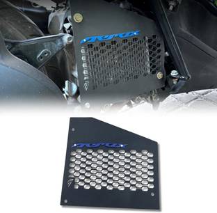 PHANTOM Bike Stainless Steel Radiator Guard for Aerox 155 Protector Grill Cover (Blue) Bike Radiator Guard