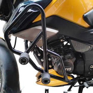 Ms planet Heavy Quality Metal Crash guard With Slider For TVS RAIDER