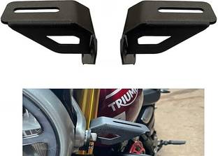 SGTB Triumph Speed 400 Head Light Side Frame Holder Bracket Kit for Fog Light Bike Radiator Guard