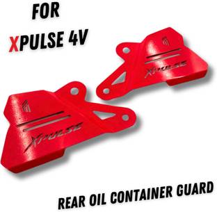 PHANTOM Rear Master Cylinder Cap For Hero Xpulse 4V (Red) Bike Crash Guard