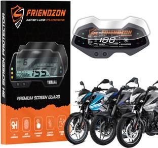 FriendZon Screen Guard for PULSAR NS 125 | NS 160 | NS 200 [2024] TFT Smart Connect Bike Crash Guard