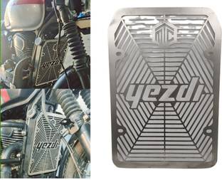 Hybrid Motors YEZDI Adventure/Scrambler STAINLESS STEEL RADIATOR GRILL Bike Radiator Guard