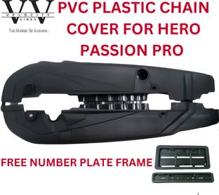 VELOCITY VIBES Specifically designed for the Passion Pro, this PVC chain cover (BLACK) Bike Chain Guard