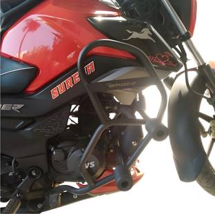 RS ACESSORIES HUB Heavy Quality Metal Crash guard With Slider For RAIDER