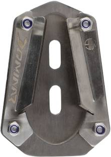 ALLEXTREME Bike Stand Extender Pad CNC Foot Side Kickstand Extension Compact Support Plate Bike Crash Guard