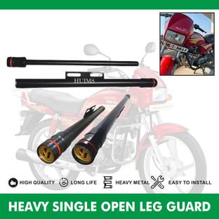 Allowing Premium single Rod open leg gurad for splendor Bike Crash Guard Rope