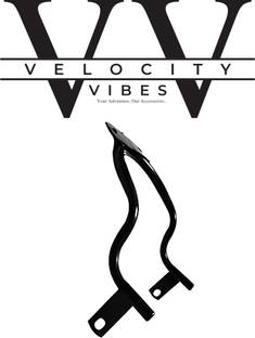 VELOCITY VIBES Front Number Plate Frame Indicates compatibility with 5 models (BLACK) Bike Crash Guard