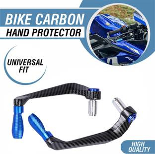 ASRYD Bike Handlebar Hand Protector Carbon Color Metal Body Heavy Hand Protection Handlebar Hand Guard
