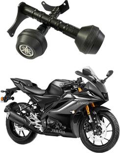 way2gmart CNC Frame Slider Black for Yamaha R15 V4/M (BS6) blue Bike Crash Guard