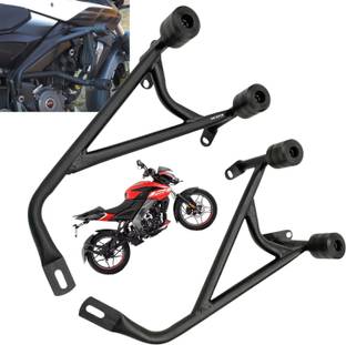 Dhe Best Bike Accessories Crash Guard/Leg Guard Support 4 Slider for Bajaj Pulsur NS 125