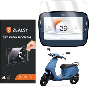 Zealsy Screen Guard for S1 Air Pro Speedometer Touch Display Protector Bike Crash Guard