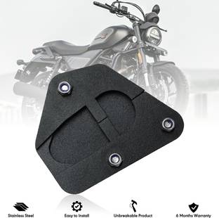 BRXR H@rley X440 Stainless Steel Bike Side Stand Extender | Stand Pad Guard Bike Crash Guard