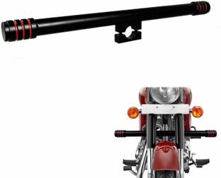 Amaflip Single Rod Leg Guard Crash Safety Bar for Royal Enfield Bullet Classic 350/500 Bike Crash Guard