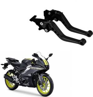 Vagary CNC Adjustable Brake Clutch Lever for MT15V2/R15V4/R15M/R15V3S-(ABS Model Only) हैंडलबार हैंड गार्ड