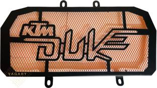 Vagary Bike Radiator Guard/ Protector Radiator Grill for KTM Duke 125/ 200/ 390 Bike Crash Guard