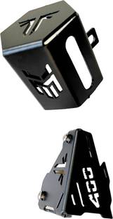 road religion Front and Rear Brake Guard Combo for Triumph Speed 400/Scrambler Bike Crash Guard