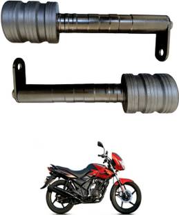 GONAMA Universal Frame Slider Crash Protector Pack of 2 Pcs Crash Guard Slider sg115 Handle Bar Grip For TVS Universal For Bike