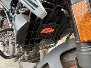 MOXZILLA Duke 200/125 Radiator guard suitable for all Duke 200/125 Bs6 model bike Bike Radiator Guard