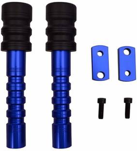 RA ACCESSORIES Bike Frame Slider for Yamaha and all Other Sporty Bikes | To Provide Protection for Motorcycle during a crash or accident | To enhance Bike Uniqueness and Make it Eye-Catching ( Blue) Bike Crash Guard