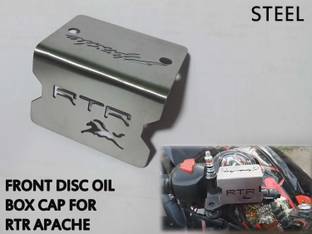 Znee Smart DISC OIL BOX CAP FOR ( TVS APACHE RTR) Bike Crash Guard