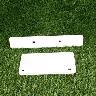 Alpha ten NUMBER PLATE UNIVERSAL BIKE SATANDARD SIZE COMPATIBLE FOR ALL BIKES Bike Crash Guard