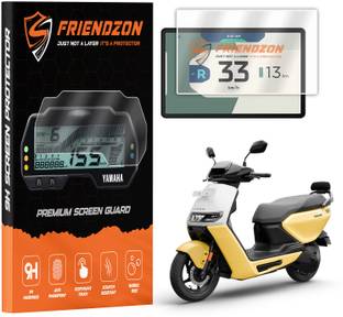 FriendZon 9H Nano Screen Guard Protector Compatible With Ather Rizta S & Rizta Z Bike Crash Guard