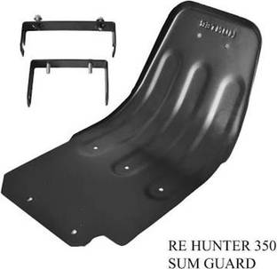 madhav traders Hunter sump guard with original fitting Bike Engine Guard