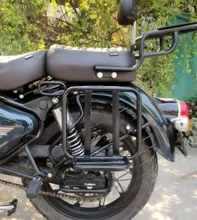 RS ACESSORIES HUB Customize Side Saddle Stay Black for - RE Reborn Classic 350 Bike Crash Guard