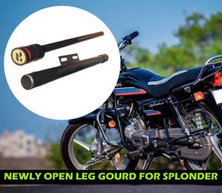Znee Smart HEAVY SINGLE ROD OPEN LEG GUARD Bike Crash Guard