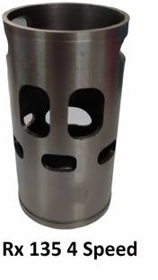 D'Mega Mart Rx 135 4 Speed Cylinder Sleeve with Port Bike Cylinder Kit