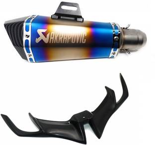 acube mart Akrapovic exhaust Universal For Bike Universal For Bike Slip-on Exhaust System
