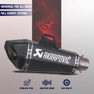 automunk Universal For Bike Universal For Bike Full Exhaust System