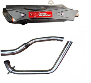 acube mart TVS Apache RTR 150, Apache RTR 160, Apache RTR 200 Slip-on Exhaust System