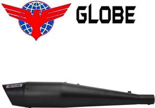 globe DOLPHIN PREMIUM BLACK MODIFY YOUR BIKE & SCOOTY With GLOBE Silencer’s India’s NUMBER 1 TOP MATERIAL RICH SOUND INDIA KA DILL KARE DHUK DHUK . Royal Enfield, Universal For Bike Classic, Classic 350, Classic 500, Classic Chrome, Classic Desert Storm, Thunder Bird 350, Thunder Bird 500, Super Thunderbird, Heavy Duty Super XL, Universal For Bike Full Exhaust System