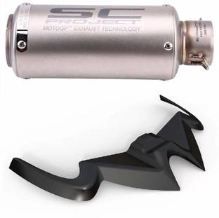 acube mart SC project exhaust Universal For Bike Universal For Bike Slip-on Exhaust System