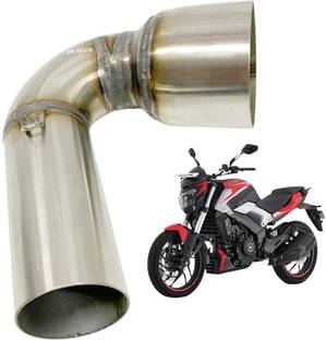 Dhe Best Bike Good Fancy Exhaust Middle Muffler Bend Pipe for Bajaj Dominar 250 BS6 Bajaj NA Slip-on Exhaust System