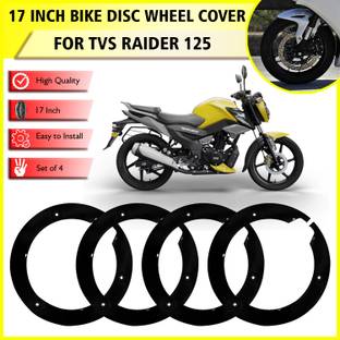 Atoray 17 Inch PRO Disc Wheel Cover For Tvs Raider-125 Front Back Wheel Cover Bike Fairing Kit