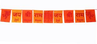 Ds Company Jai Shri Ram / Jai Shree Ram Prayer Flag For Bike, Cycle, Temple Etc Size 2 Bike Fairing Kit